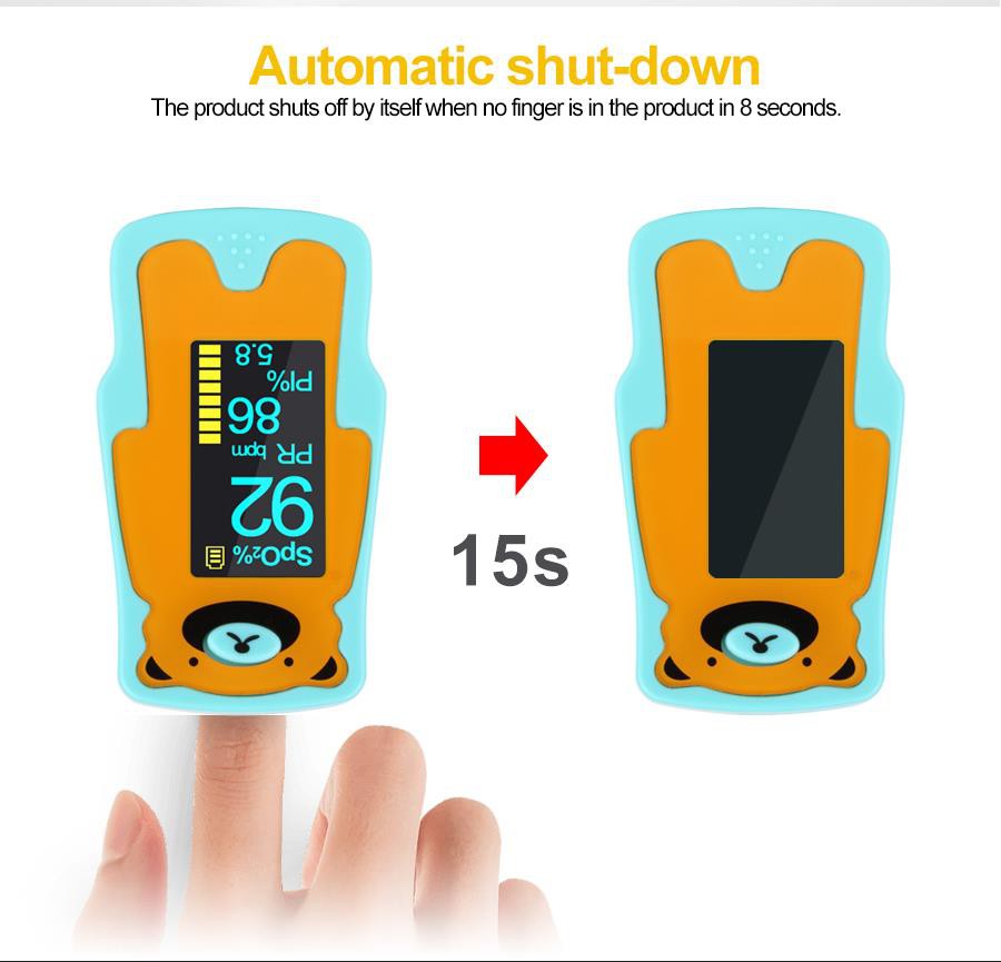 Oximeter นิ้วเด็ก 4