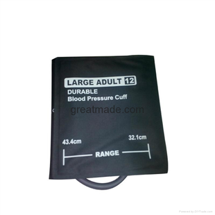 ข้อมือ NIBP แบบใช้ซ้ำได้สำหรับผู้ใหญ่ขนาดใหญ่ที่ไม่ใช่-