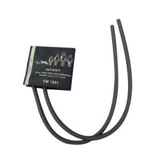 ท่อคู่สำหรับทารก NIBP สำหรับวัดความดันโลหิต, เส้นรอบวงแขน 10-19 ซม