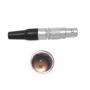 00B วงกลมกดดึงโลหะเชื่อมต่อสายเคเบิ้ลเสียบ FGG 2 ขาอย่างรวดเร็วยานยนต์ติดต่อชาย