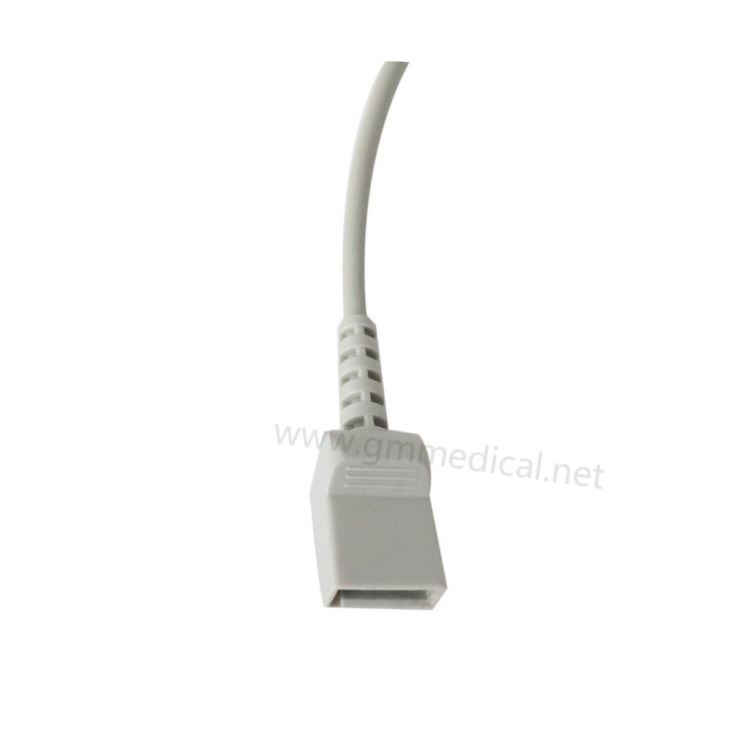 Compatible With CSI 8100-Utah IBP/Invasive Blood Pressure Transducer Adapter Cable ,Redel 5 PIN-> Utah 4pin
