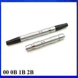 ขั้วต่อ FGG PHG 00 0B 1B 2B ซีรี่ส์ผลักดันดึงตัวเองล็อคปลั๊กตรงชาย / ซ็อกเก็ตหญิง