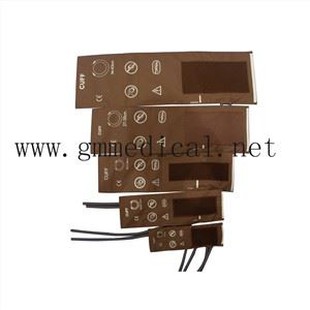 ข้อมือความดันโลหิตที่นํากลับมาใช้ใหม่ได้พร้อมหลอดคู่ (ทารก, กุมารเวชศาสตร์, ผู้ใหญ่ขนาดเล็ก, ผู้ใหญ่, ผู้ใหญ่ขนาดใหญ่, THIGH.โดยไม่ต้องเชื่อมต่อ