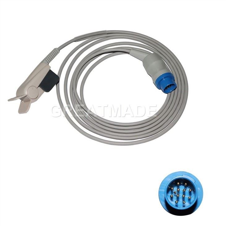 นิ้วมือผู้ใหญ่คลิป Spo2 เซ็นเซอร์ใช้เมนเนน