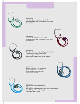 หูฟังหูฟังแบบสองหัวอลูมิเนียมแบบมืออาชีพพร้อมหูฟังป้องกันศีรษะ